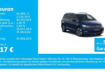 VW Touran 2.000 km 41.890 &euro; Gersthofen 86368