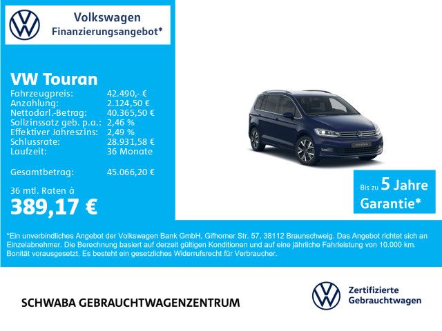 VW Touran 2.000 km 41.890 &euro; Gersthofen 86368