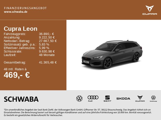 Cupra Leon 27.740 km 35.290 &euro; Gersthofen 86368