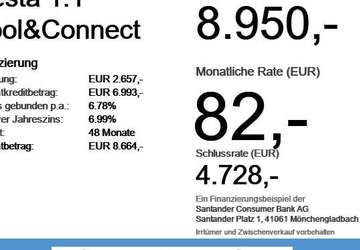 Ford Fiesta 77.500 km 8.950 &euro; Augsburg 86165