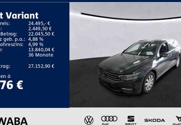 VW Passat Variant 49.900 km 23.490 &euro; Gersthofen 86368