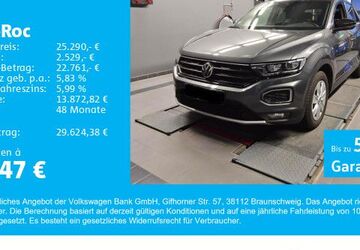 VW T-Roc 34.000 km 24.690 &euro; Gersthofen 86368