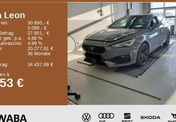 Cupra Leon 39.500 km 29.890 &euro; Gersthofen 86368