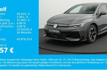 VW Golf 4.990 km 39.410 &euro; Gersthofen 86368