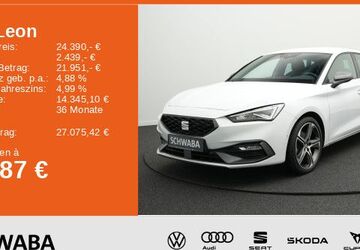 Seat Leon 33.700 km 23.590 &euro; Gersthofen 86368