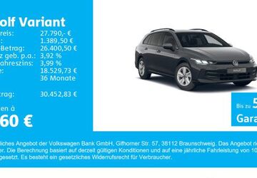 VW Golf 8.300 km 27.170 &euro; Gersthofen 86368
