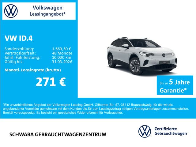 VW ID.4 10.900 km 34.190 &euro; Gersthofen 86368