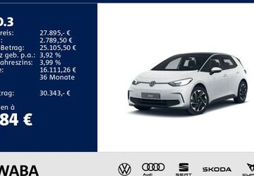 VW ID.3 14.400 km 27.895 &euro; Gersthofen 86368