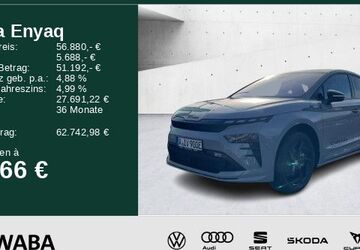 Skoda Enyaq 8.303 km 56.880 &euro; Gersthofen 86368