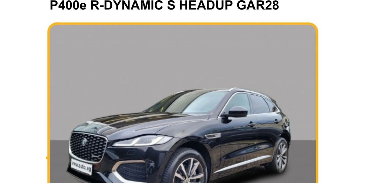 Jaguar F-Pace 45.000 km 49.900 &euro; Adelsried 86477