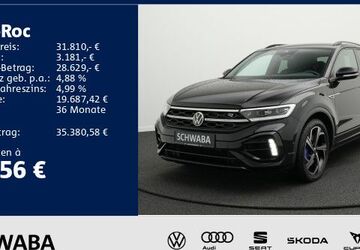 VW T-Roc 26.600 km 29.910 &euro; Gersthofen 86368