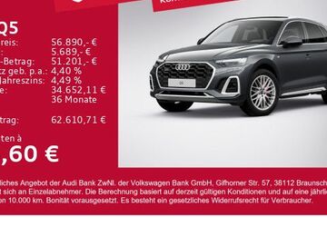 Audi Q5 19.000 km 56.890 &euro; Gersthofen 86368