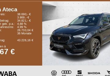 Cupra Ateca 1.501 km 38.690 &euro; Gersthofen 86368