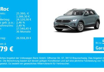 VW T-Roc 9.100 km 24.990 &euro; Gersthofen 86368