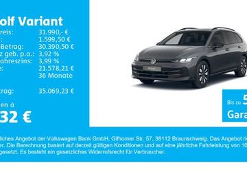 VW Golf 9.500 km 31.690 &euro; Gersthofen 86368