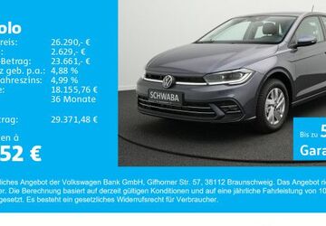 VW Polo 1.802 km 26.290 &euro; Gersthofen 86368