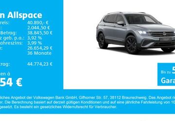 VW Tiguan Allspace 19.794 km 40.590 &euro; Gersthofen 86368