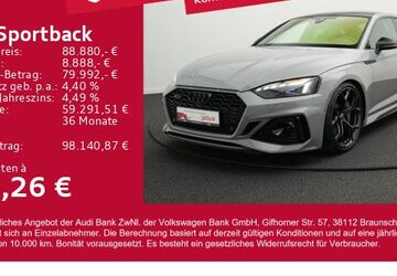 Audi RS5 9.400 km 88.880 &euro; Gersthofen 86368
