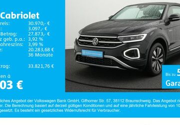VW T-Roc 7.000 km 30.210 &euro; Gersthofen 86368