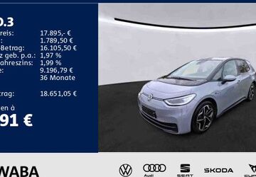 VW ID.3 55.700 km 17.895 &euro; Gersthofen 86368