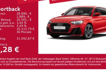Audi A1 4.867 km 28.890 &euro; Gersthofen 86368