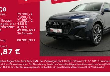 Audi Q8 28.865 km 78.970 &euro; Gersthofen 86368