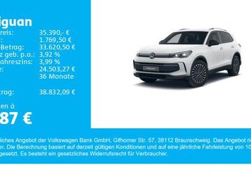 VW Tiguan 19.200 km 35.190 &euro; Gersthofen 86368