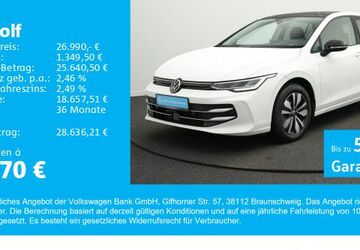 VW Golf 15.100 km 26.690 &euro; Gersthofen 86368