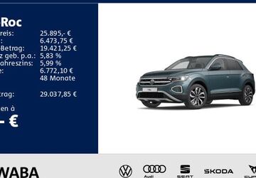 VW T-Roc 20.800 km 25.195 &euro; Gersthofen 86368