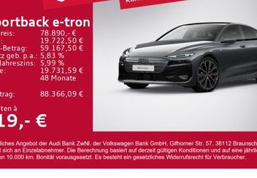 Audi A6 e-tron 4.265 km 78.890 &euro; Gersthofen 86368