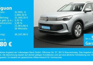 VW Tiguan 10.100 km 32.370 &euro; Gersthofen 86368
