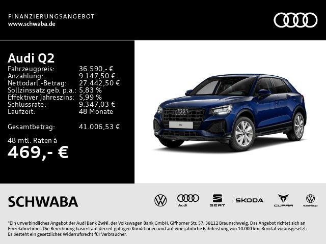 Audi Q2 20.600 km 36.590 &euro; Gersthofen 86368