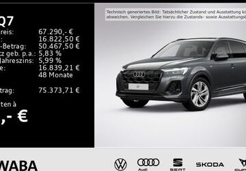Audi Q7 27.891 km 67.290 &euro; Gersthofen 86368