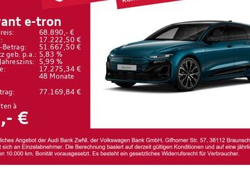 Audi A6 e-tron 8.800 km 68.890 &euro; Gersthofen 86368