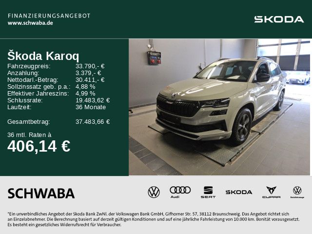 Skoda Karoq 42.548 km 33.790 &euro; Gersthofen 86368