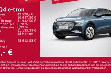 Audi Q4 e-tron 9.670 km 42.590 &euro; Gersthofen 86368