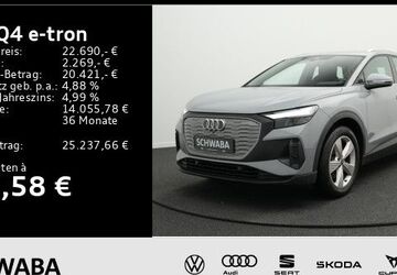 Audi Q4 e-tron 54.853 km 22.690 &euro; Gersthofen 86368
