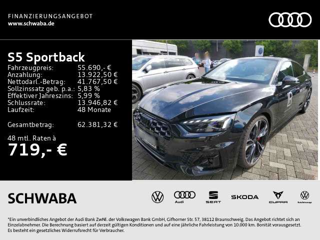 Audi S5 11.900 km 55.690 &euro; Gersthofen 86368