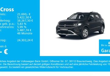 VW T-Cross 10.245 km 21.690 &euro; Gersthofen 86368