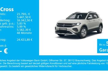 VW T-Cross 7.100 km 21.790 &euro; Gersthofen 86368