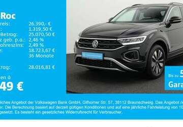 VW T-Roc 9.100 km 26.390 &euro; Gersthofen 86368