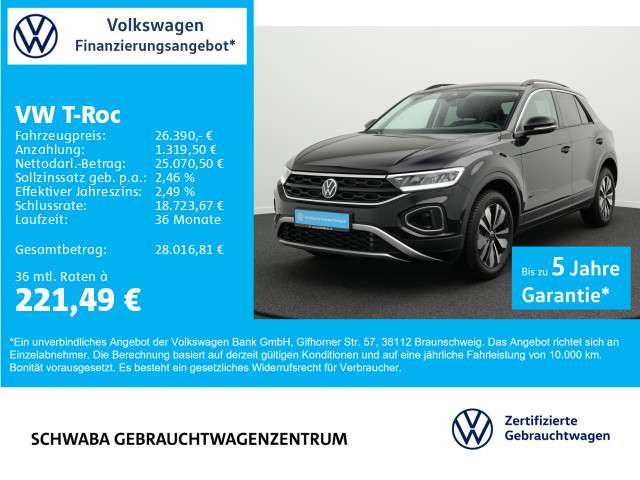 VW T-Roc 9.100 km 26.390 &euro; Gersthofen 86368