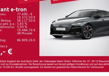 Audi A6 e-tron 11.405 km 77.490 &euro; Gersthofen 86368