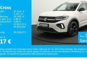 VW T-Cross 1.701 km 31.810 &euro; Gersthofen 86368