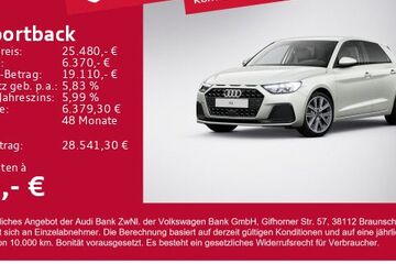 Audi A1 1.800 km 25.480 &euro; Gersthofen 86368