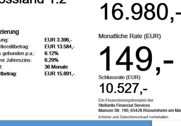 Opel Crossland (X) 35.500 km 16.980 &euro; Augsburg 86159