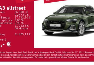 Audi A3 6.800 km 36.990 &euro; Gersthofen 86368