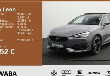 Cupra Leon 53.300 km 22.310 &euro; Gersthofen 86368