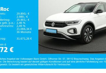 VW T-Roc 13.914 km 28.870 &euro; Gersthofen 86368