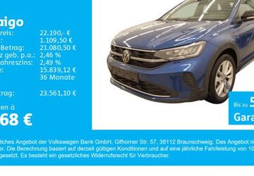 VW Taigo 10.933 km 22.190 &euro; Gersthofen 86368